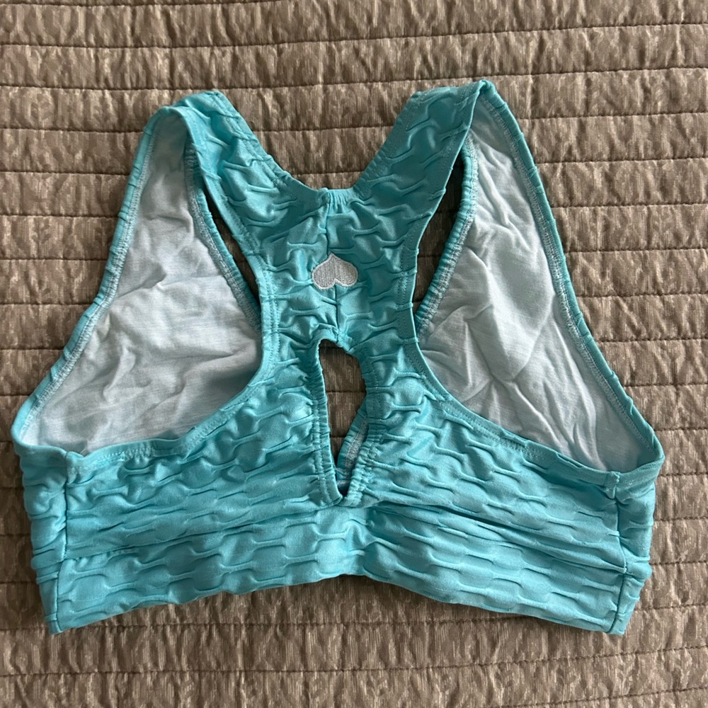 Booty by Brabants Chrome Azul Bebe Deep V Bra - Picture 2 of 2